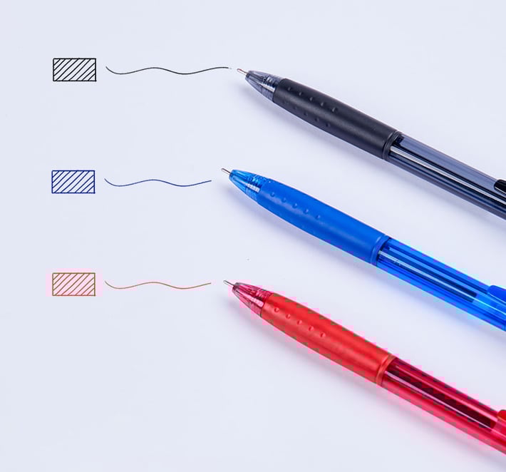 Beifa Гел ролер TB610-01B7, 0.5 mm, черен