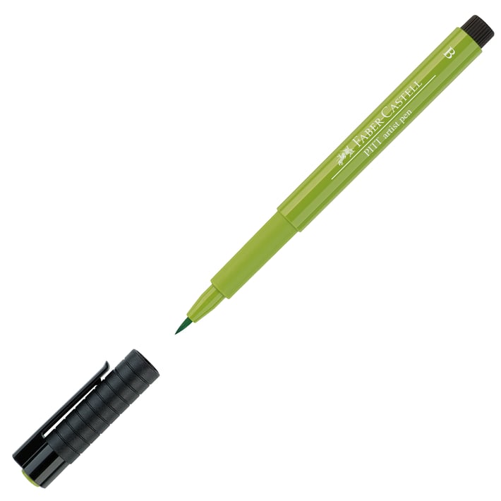 Faber-Castell Маркер-четка Pitt Artist Pen, B, № 170, майскозелен