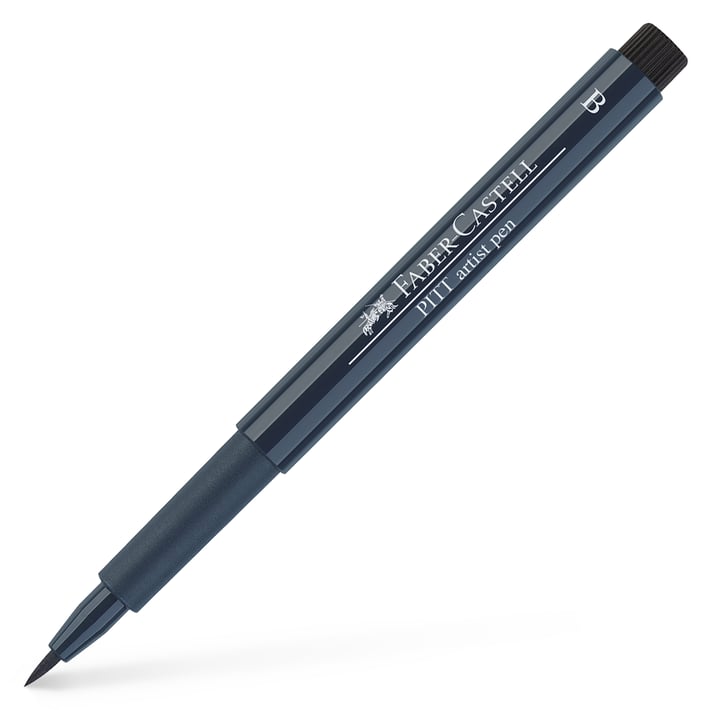 Faber-Castell Маркер-четка Pitt Artist Pen, B, № 157, тъмно индиго