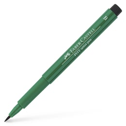 Faber-Castell Маркер-четка Pitt Artist Pen, B, № 264, тъмен фтало зелен
