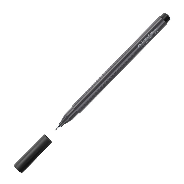 Faber-Castell Тънкописец Grip, 0.4 mm, черен