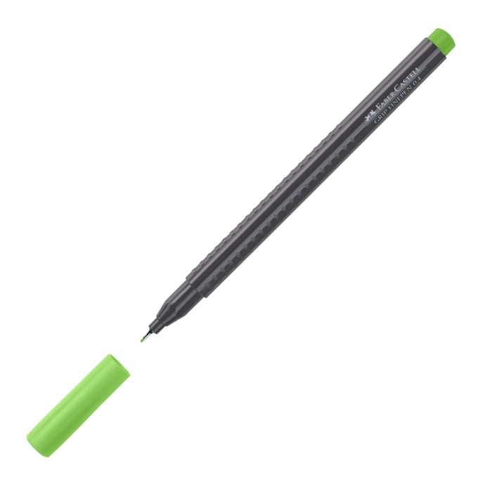 Faber-Castell Тънкописец Grip, 0.4 mm, тревистозелен