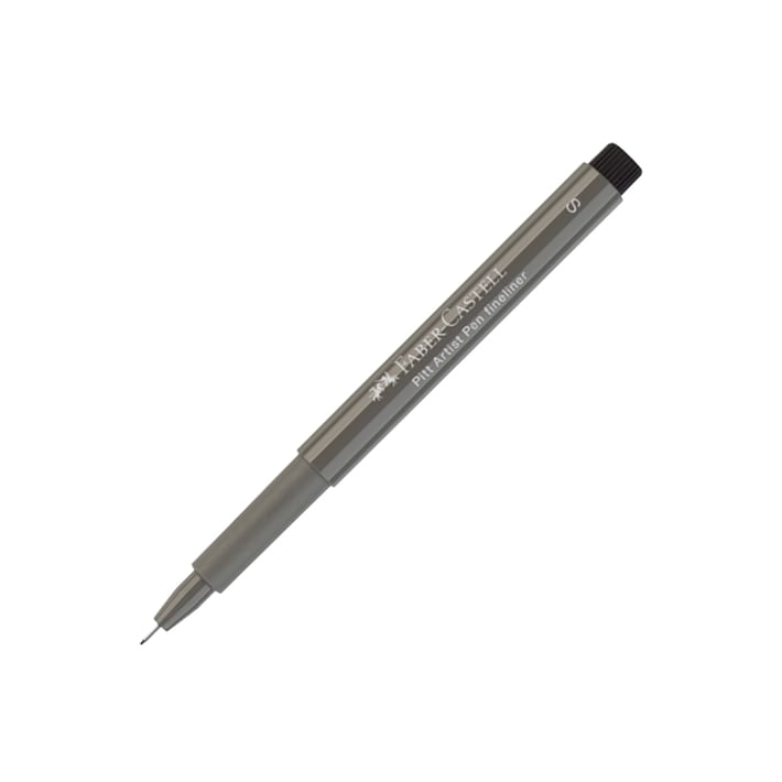 Faber-Castell Тънкописец Pitt Pen 273, S, топлосив