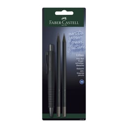 Faber-Castell Химикалка Poly Ball Urban, с 2 молива, черни
