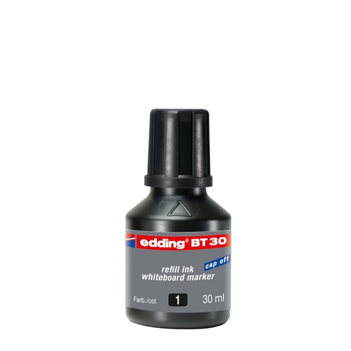 Edding Мастило за маркер за бяла дъска BT30, 30 ml, черно