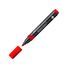 Faber-Castell Перманентен маркер 23, объл, червен