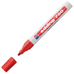 Edding Перманентен маркер 750, цвят червен