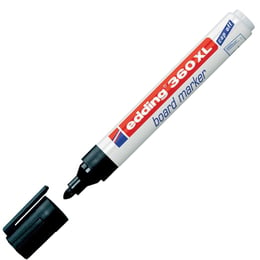 Edding Борд маркер за бяла дъска 360XL, черен