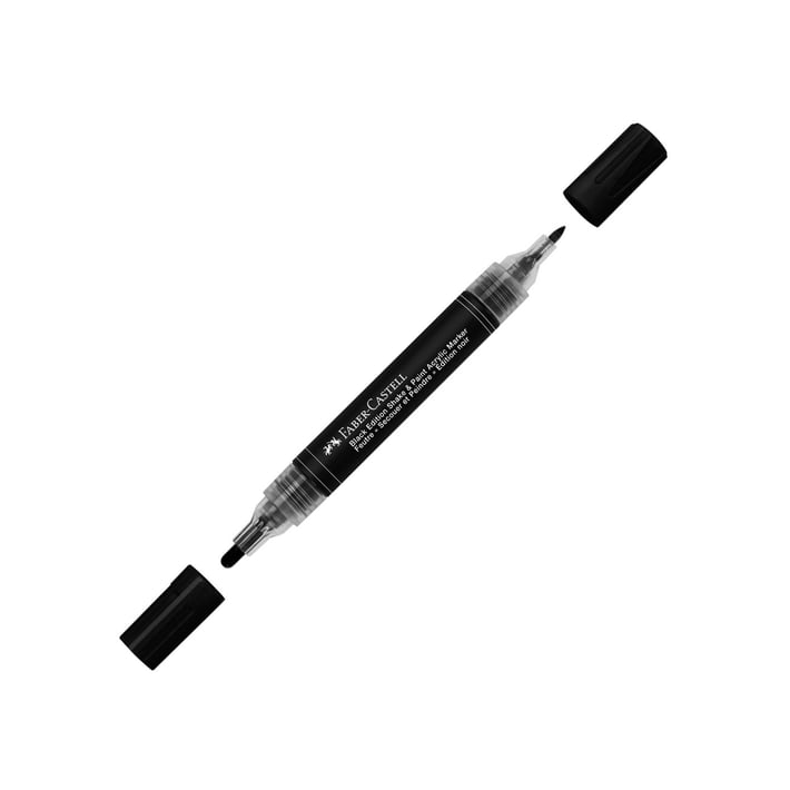 Faber-Castell Акрилен маркер Black Edition, черен
