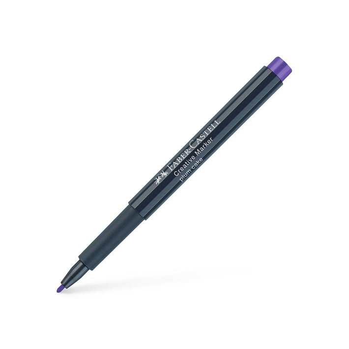 Faber-Castell Маркер Creative, объл, цвят 136 - лилав