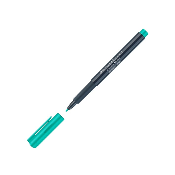 Faber-Castell Маркер Creative, объл, цвят 156 - карибскосин