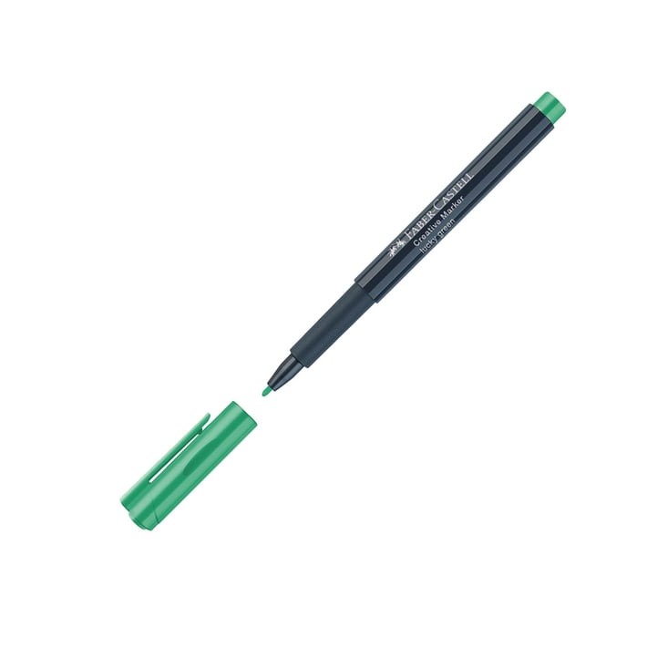 Faber-Castell Маркер Creative, объл, цвят 166 - зелен
