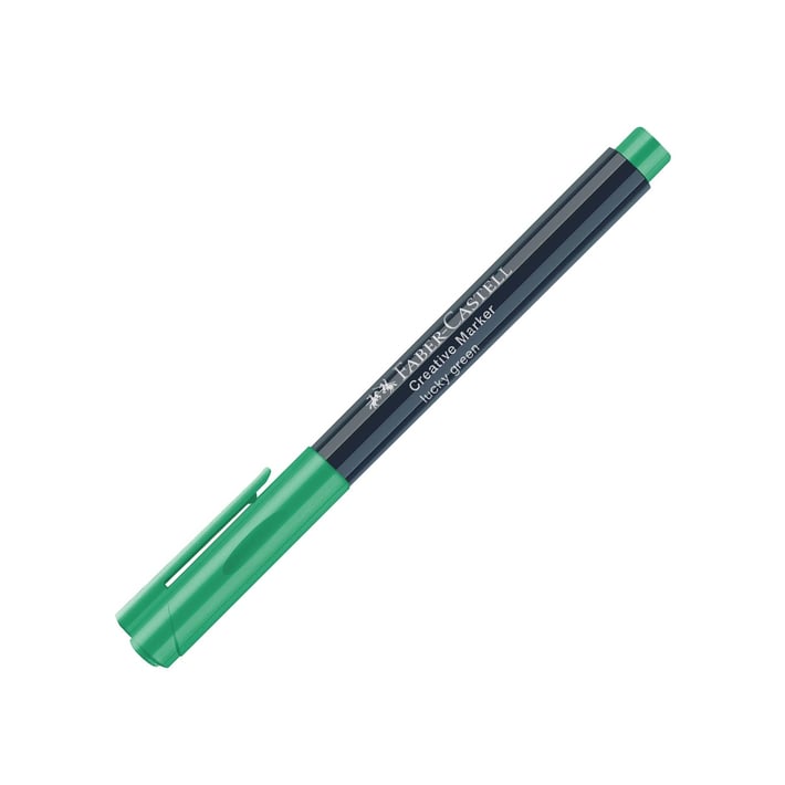 Faber-Castell Маркер Creative, объл, цвят 166 - зелен