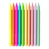 Faber-Castell Флумастери Grip, 5 цвята неон и 5 цвята пастел