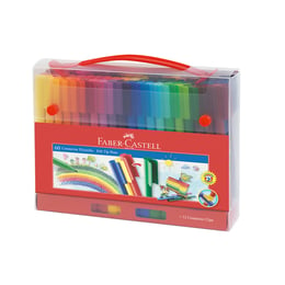 Faber-Castell Флумастери Connector, 60 цвята