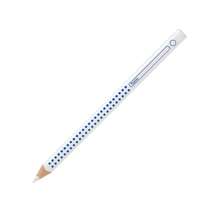 Faber-Castell Цветен молив Jumbo Grip, B, бял