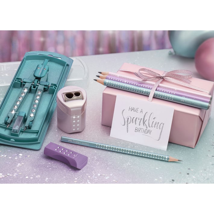 Faber-Castell Молив Sparkle, металик, розов