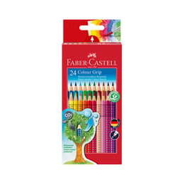 Faber-Castell Акварелни моливи Grip 2001, 24 цвята