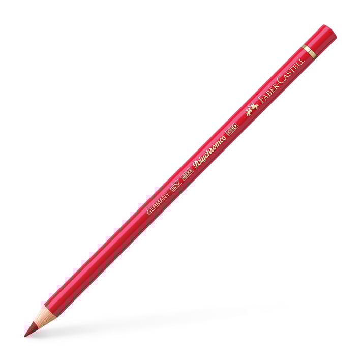 Faber-Castell Цветен молив Polychromos, № 126, перманентен кармин