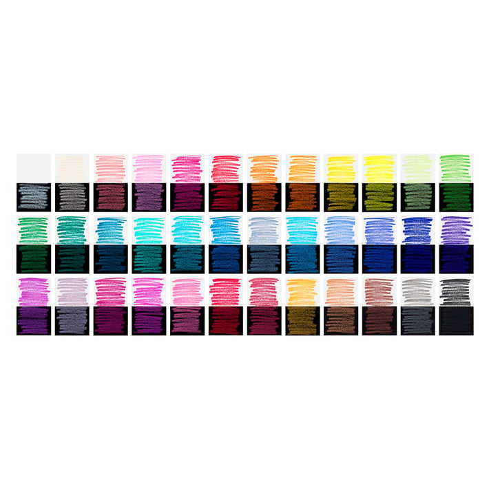 Faber-Castell Цветни моливи Black Edition, 36 цвята