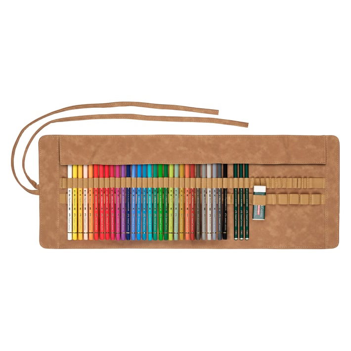 Faber-Castell Моливи Polychromos, на руло, 30 цвята