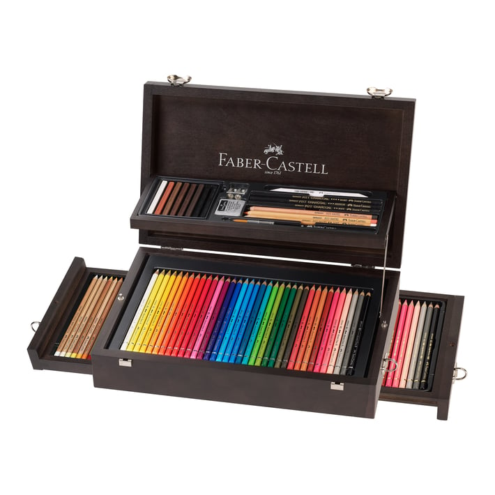 Faber-Castell Рисувателен комплект Art&Graphic Collection, в дървена кутия