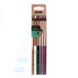 Milan Цветни моливи Copper, 3.5 mm, 6 цвята