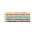 Milan Цветни моливи Super Heroes Space, 6 цвята, опаковка 24