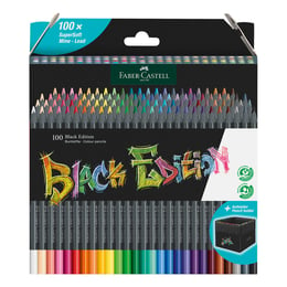 Faber-Castell Цветни моливи Black Edition, 100 цвята