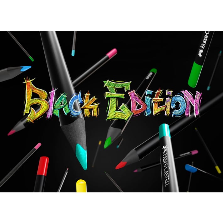 Faber-Castell Дисплей с моливи Black Edition