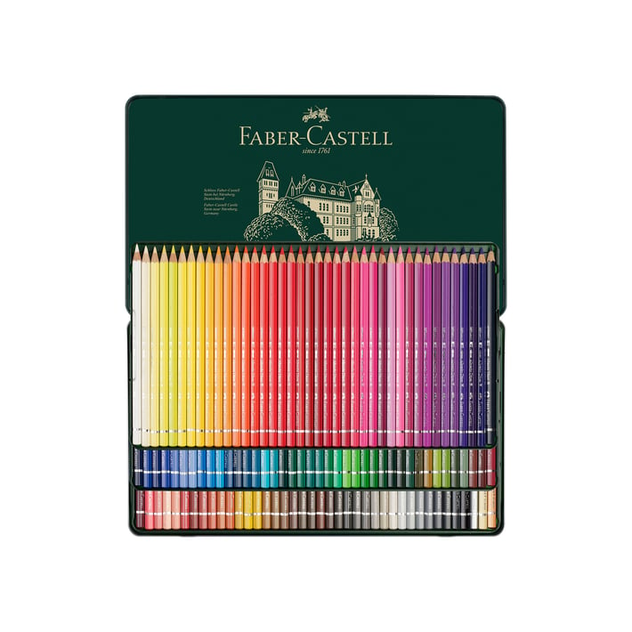 Faber-Castell Акварелни моливи Albrecht Dürer, 120 цвята, в метална кутия