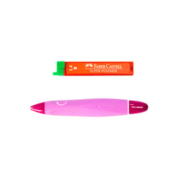 Faber-Castell Автоматичен молив, детски, с мини графити, розов