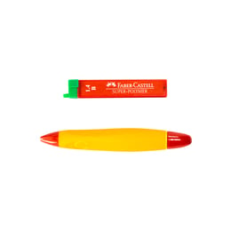 Faber-Castell Автоматичен молив, детски, с мини графити, оранжев