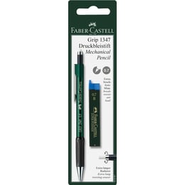 Faber-Castell Автоматичен молив Grip, 0.7 mm, с включени 12 графита