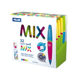 Milan Автоматичен молив Capsule Mix, асорти, 32 броя
