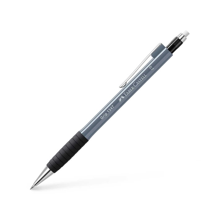 Faber-Castell Автоматичен молив Grip 1347, 0.7 mm, каменносив