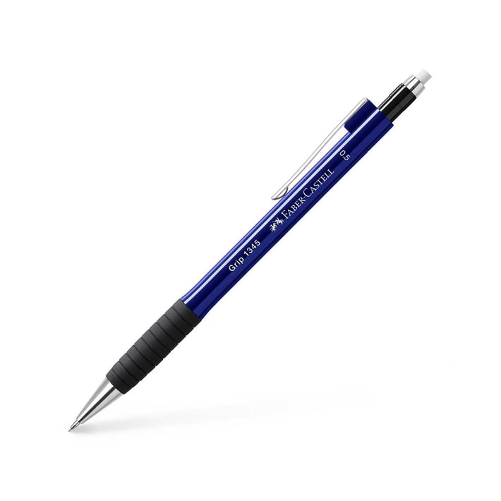 Faber-Castell Автоматичен молив Grip 1347, 0.7 mm, тъмносин