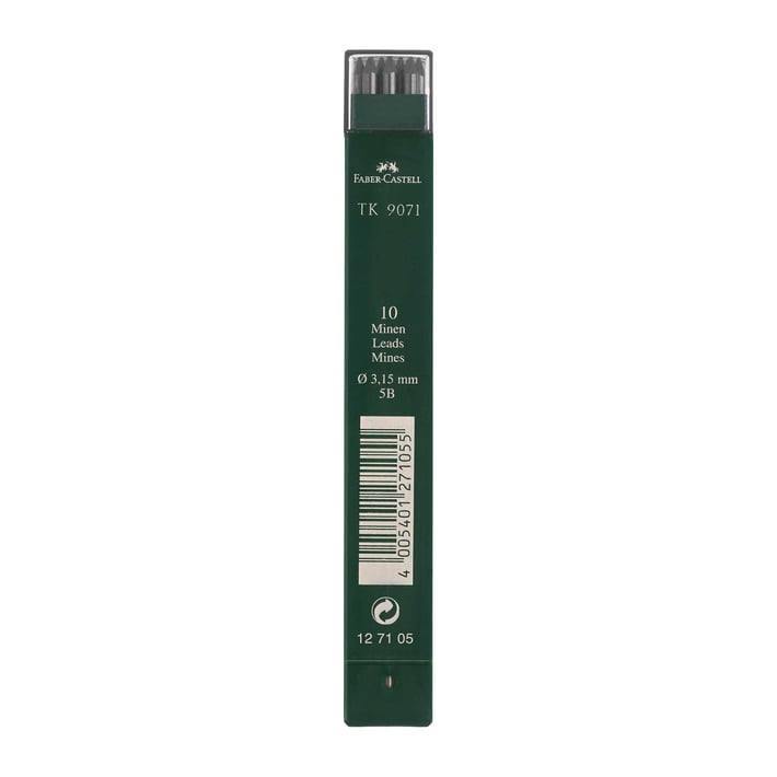 Faber-Castell Графит за верзатил, 3.15 mm, 5B, 10 броя