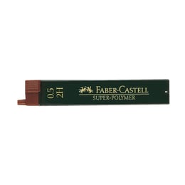Faber-Castell Мини графити Super-Polymer, 0.5 mm, 2H, 12 броя
