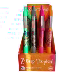 Zebra Химикалка Z-Grip Tropical, 20 броя в дисплей
