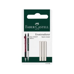 Faber-Castell Гума за автоматичен молив Grip 1345/1347, резервна, 3 броя в блистер
