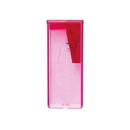 Faber-Castell Острилка, с контейнер, прозрачна, неонова, 25 броя