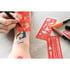 Eberhard Faber Маркери за татуировки, с включени шаблони, 4 цвята