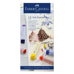 Faber-Castell Пастели Goldfaber, сухи, Soft, 12 цвята