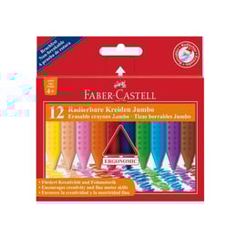 Faber-Castell Пастели Jumbo Grip, 12 цвята