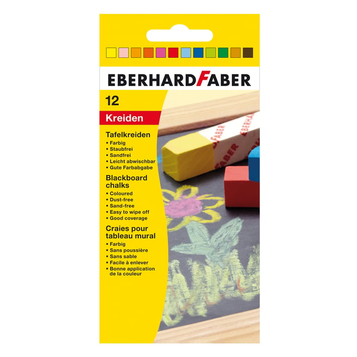 Eberhard Faber Тебешир, 12 цвята
