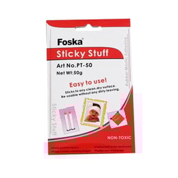 Foska Самозалепваща се гума Tack-It, 50 g