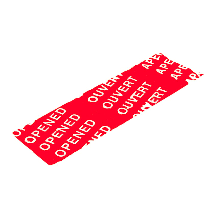 Adesivi Секретна лента за сигурност, 50 mm x 50 m, червена