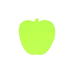 Stick'n Самозалепващи се листчета Ябълка, неонови, зелени, 50 листа