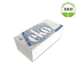 Хартиено кубче ЕКО, 83 x 83 mm, 55 g/m2, бяло, 190 листа, 6 броя